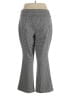 Cato Houndstooth Gray Black Dress Pants Size 18 - photo 2