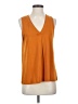 Double Zero Yellow Orange Sleeveless Top Size S - photo 1