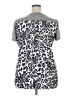 Unbranded Animal Print Gray Short Sleeve T-Shirt Size XXL - photo 2