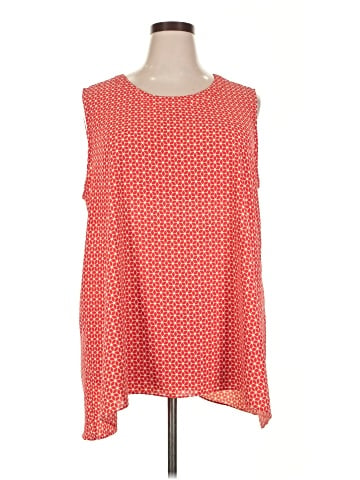 Anne Klein Sleeveless Blouse (view 1)