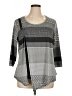 Robert Louis Gray 3/4 Sleeve Top Size XL - photo 1