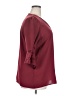 Unbranded Burgundy 3/4 Sleeve Top Size 2X - photo 4