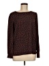 Nine West 100% Polyester Black Long Sleeve Blouse Size M - photo 1
