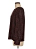 Nine West 100% Polyester Black Long Sleeve Blouse Size M - photo 5