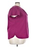 Lands' End 100% Polyester Purple Short Sleeve Blouse Size 20 - photo 4