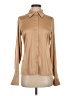 Boston Proper Tan Long Sleeve Blouse Size 4 - photo 1