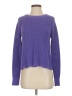 Autumn Cashmere 100% Cotton Purple Pullover Sweater Size XS - photo 1