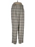 Ann Taylor LOFT Plaid Gray Casual Pants Size 10 - photo 1