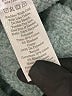 Everlane 100% Recycled Polyester Metallic Teal Pullover Sweater Size XXS - photo 8