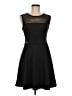 Bisou Bisou Solid Black Cocktail Dress Size 8 - photo 1