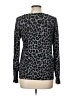 George Animal Print Gray Pullover Sweater Size L - photo 2