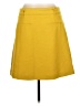 Ann Taylor LOFT Solid Yellow Casual Skirt Size 10 - photo 2