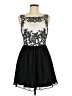 Masquerade Black Cocktail Dress Size 7 - 8 - photo 1