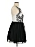 Masquerade Black Cocktail Dress Size 7 - 8 - photo 4