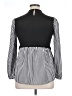 Unbranded 100% Polyester Black Long Sleeve Blouse Size 0X - photo 2
