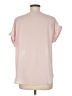 Maurices 100% Polyester Pink Short Sleeve Top Size M - photo 2