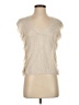 Mango Tan Short Sleeve Top Size XS - photo 1