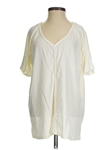 Caribbean Joe Short Sleeve Blouse (view 1)