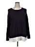 Croft & Barrow Polka Dots Purple Pullover Sweater Size 1X - photo 1