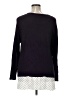 Croft & Barrow Polka Dots Purple Pullover Sweater Size 1X - photo 2