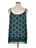 CAbi 100% Polyester Teal Sleeveless Top Size XL - photo 2