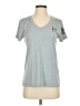 Under Armour Gray Active T-Shirt Size S - photo 1