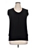 Lock & Love Black Sleeveless Blouse Size XL - photo 1