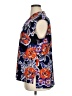 Jones Studio Floral Blue Sleeveless Blouse Size 1X - photo 5