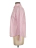 Talbots Checkered-gingham Pink Long Sleeve Button-Down Shirt Size S (petite) - photo 5
