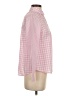 Talbots Checkered-gingham Pink Long Sleeve Button-Down Shirt Size S (petite) - photo 4