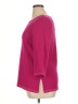 St. John Pink 3/4 Sleeve Top Size 14 - photo 5