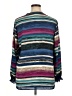 Draper's & Damon's 100% Polyester Stripes Teal Long Sleeve Blouse Size XL - photo 2
