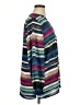 Draper's & Damon's 100% Polyester Stripes Teal Long Sleeve Blouse Size XL - photo 4