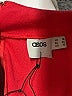 ASOS Solid Red Cocktail Dress Size 12 - photo 4