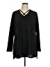 Ruff Hewn 100% Polyester Black Long Sleeve Blouse Size 1X - photo 1