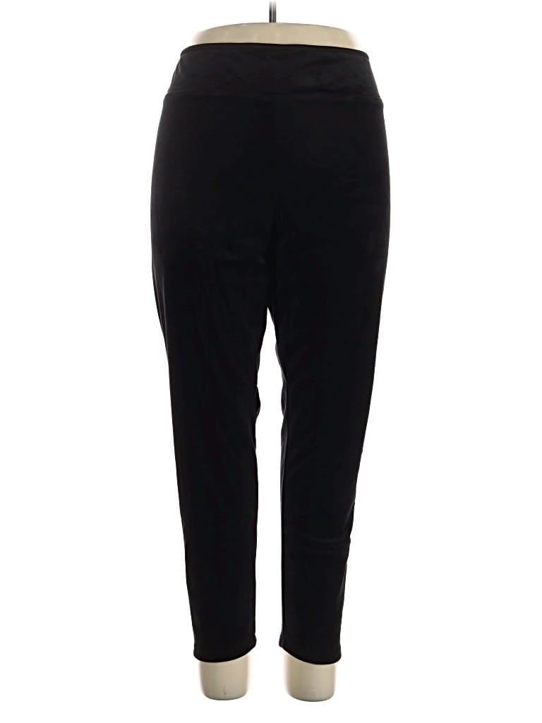 Pre-owned Cuddl Duds Casual Pants In Black