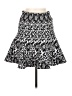 Lucy Paris 100% Polyester Print Black Casual Skirt Size M - photo 1