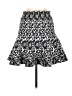 Lucy Paris 100% Polyester Print Black Casual Skirt Size M - photo 2