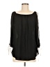 Spense 100% Polyester Black 3/4 Sleeve Blouse Size M - photo 1