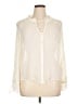 Zara Basic Ivory Long Sleeve Blouse Size XL - photo 1