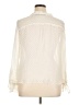 Zara Basic Ivory Long Sleeve Blouse Size XL - photo 2