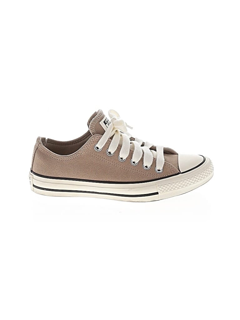 Pre-owned Converse Sneakers In Brown