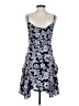 Angie 100% Rayon Paisley Blue Casual Dress Size S - photo 2