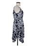 Angie 100% Rayon Paisley Blue Casual Dress Size S - photo 4