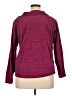 St. John's Bay 100% Polyester Burgundy Pullover Sweater Size XL - photo 2