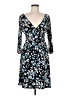 Evan Picone Print Blue Cocktail Dress Size 6 (petite) - photo 1