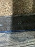 Martin + Osa Chevron-herringbone Blue Jeans Size 27 waist - photo 7