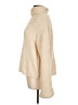 Unbranded 100% Acrylic Ivory Turtleneck Sweater Size L - photo 5