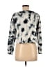 SunDog Tie-dye Black Blue Cardigan Size M - photo 2