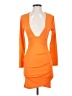 Unbranded Orange Cocktail Dress Size S - photo 1